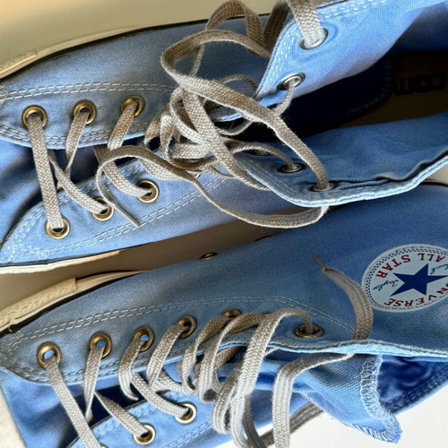 Converse men's boots like new, size 44, light blue