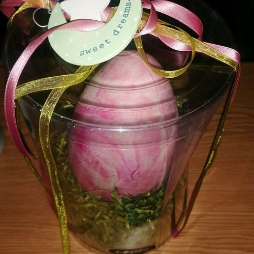 Large handmade chocolate egg new