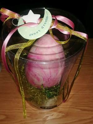 Large handmade chocolate egg new