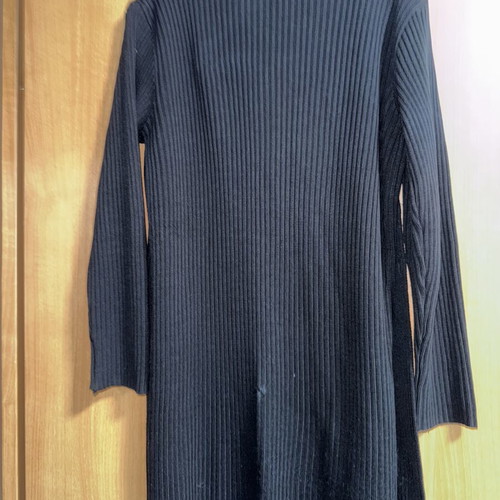 Long black cardigan, size M / 38 / 10