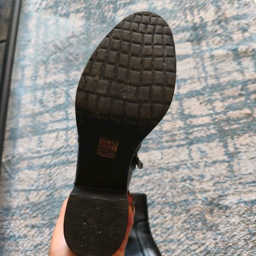 Women's ankle boots like new, black, size 38