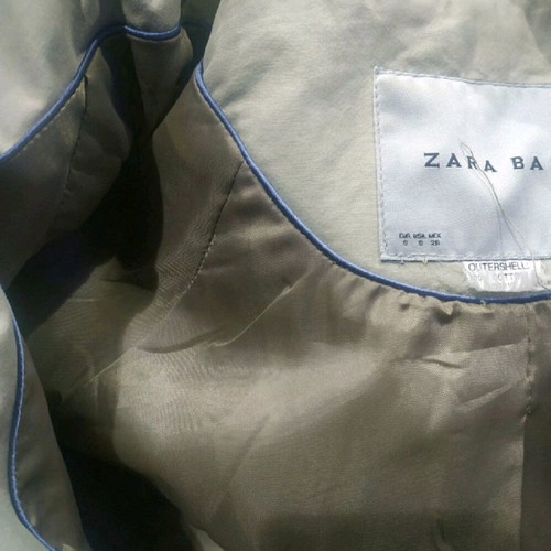 Καμπαρντίνα Zara 100% βαμβακερή σαν καινούργια, μέγεθος S, μπεζ