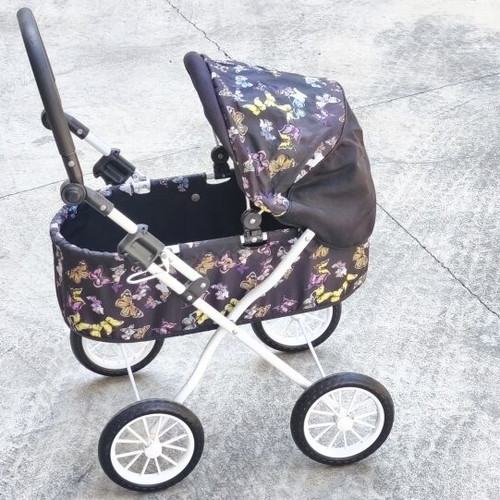 Doll stroller folding, used