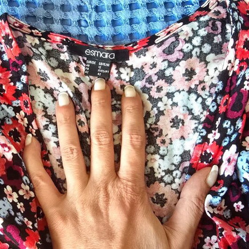 Esmara floral lightweight cardigan, size Large