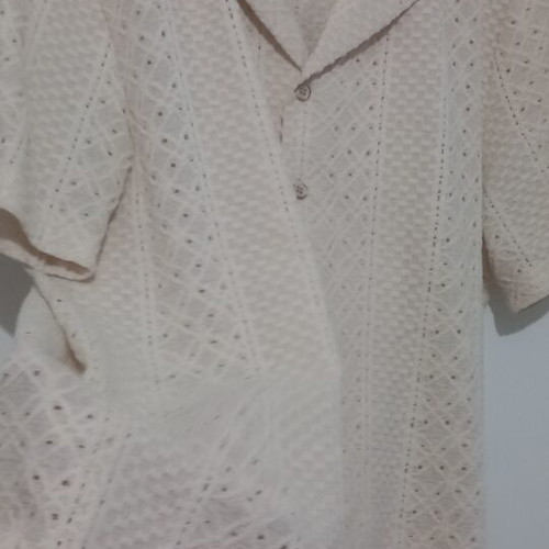 Summer set small with shorts and shirt, new, beige and brown
