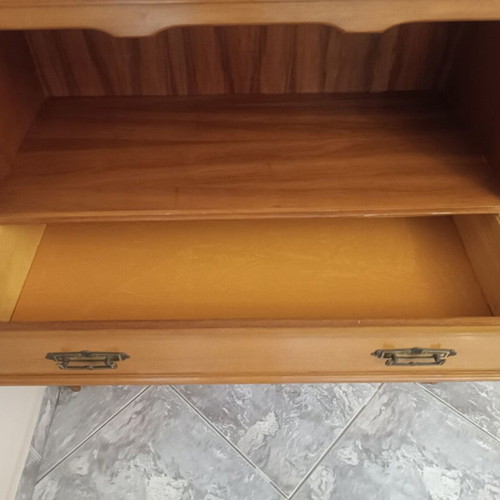 Handmade living room unit walnut veneer like new