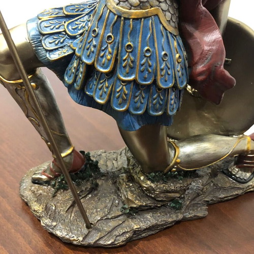 Achilles statue like new, height 39cm