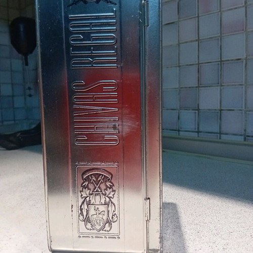 Collectible metal box Chivas Regal 12 years like new