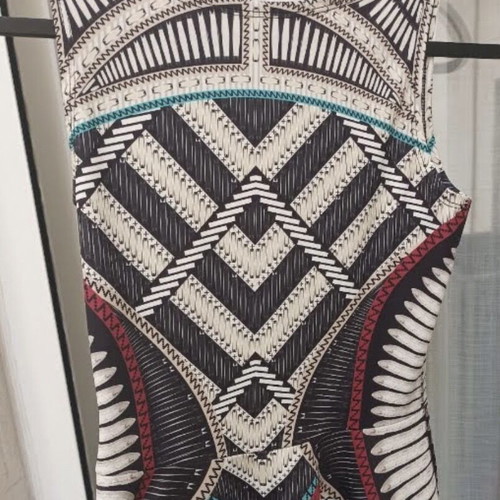 Peace and Chaos mini dress new, multicolor, size S