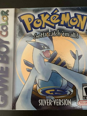 Pokemon Silver Nintendo Game Boy Color καινούργιο, σφραγισμένο με κουτί και εγχειρίδιο