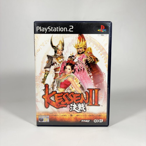 Kessen II PlayStation 2 game used, complete with manual