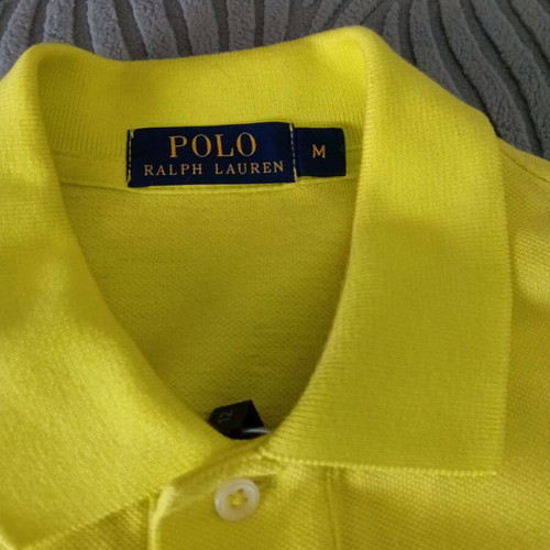 Ralph Lauren Polo shirt like new, yellow, size M