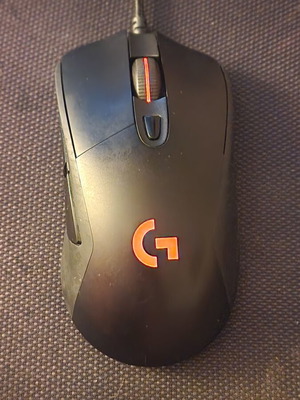 Logitech G403 Hero gaming mouse like new, 25000 dpi wired
