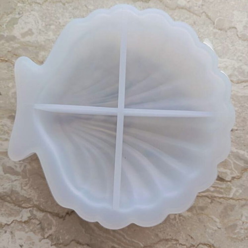 Shell-shaped mold new, suitable for plaster crafts