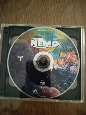 Finding Nemo 1 & 2 DVD, dubbed animated movies