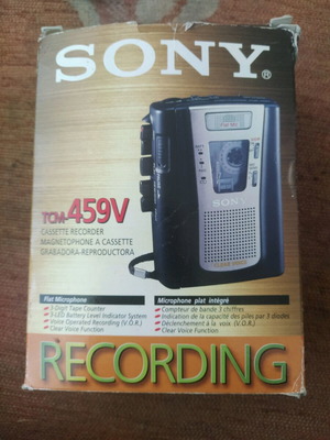 Sony TCM-459V cassette recorder like new