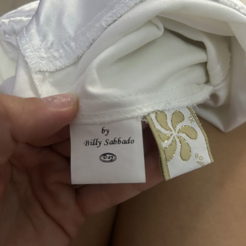 Billy Sabbado white dress like new, suitable as wedding dress