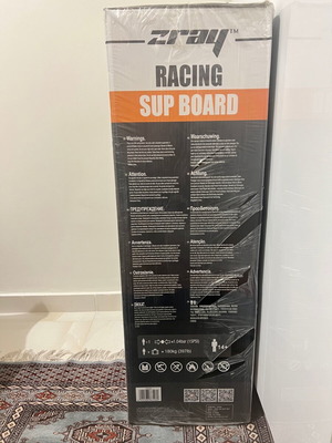 Racing sup board Rapid Pro R2 Zray new, orange