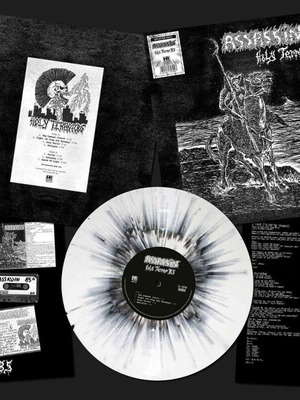 Assassin Holy Terror '85 LP βινύλιο καινούργιο, limited edition 200 αντίτυπα