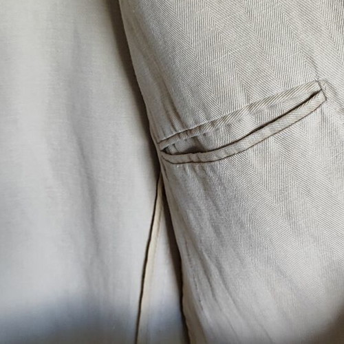 Corneliani ID Luxury Jacket like new, cotton & hemp, size L-XL