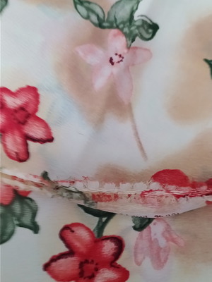 Vintage floral fabric new 2 meters x 1.46 width