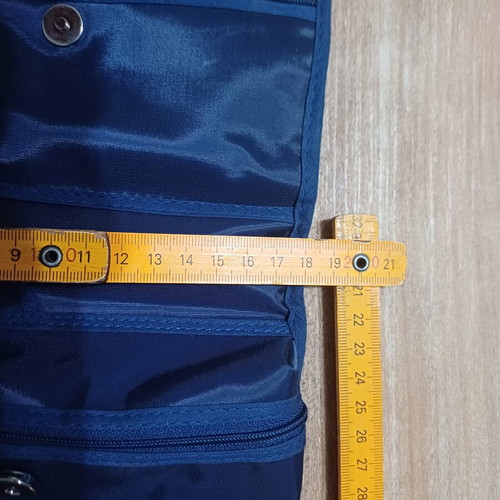 Air France travel toiletry bag used, nylon