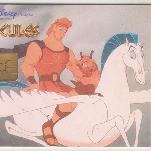 Phone card Ireland Hercules used