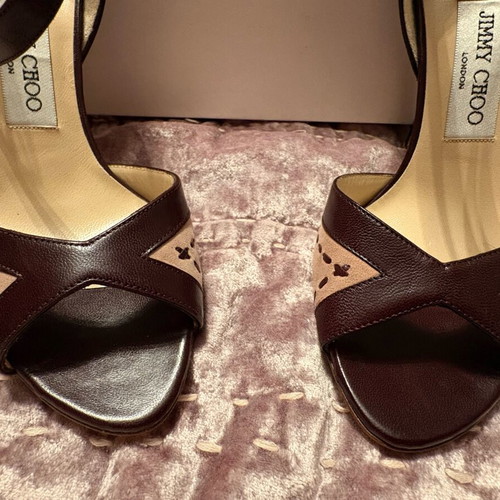 Jimmy Choo Blush Suede heels like new, size 36