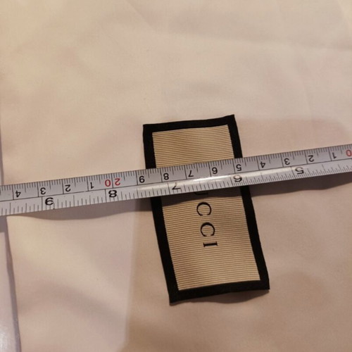 Gucci dust bag protective case new, cream 25x25cm