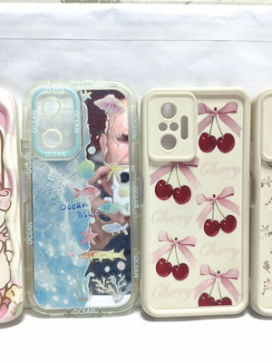 Set of 4 phone cases for Redmi Note 10 Pro