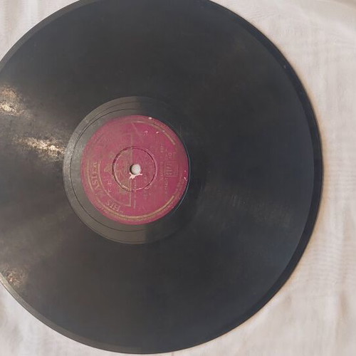 Odeon 78 RPM Record used, Thanasis Evgenikos & Kaiti Grey 1954