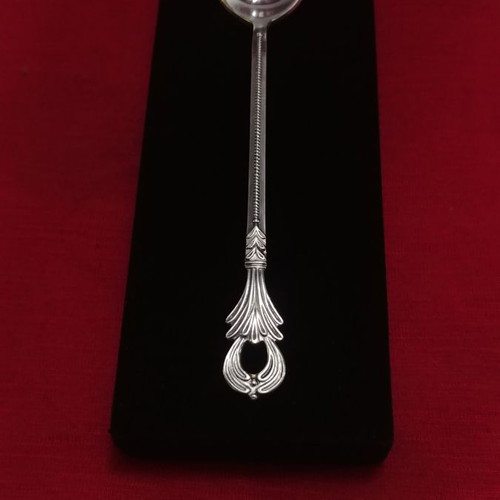 Συλλεκτικό κουταλάκι USSR melchior silver plated αντίκα 1950-1960
