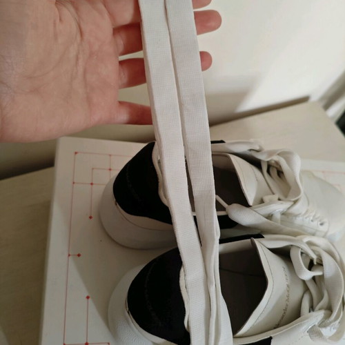 Alexander McQueen oversized sneakers like new, white, size 35