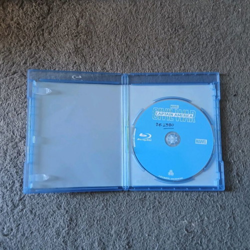 Captain America Trilogy Blu-Ray used with Greek subtitles