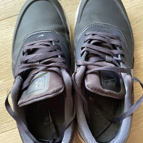 Leather Nike Air Max Thea used, size 38.5, black