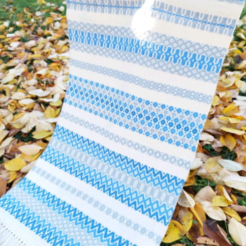Wool woven wall decoration like new, designer Scandinavian style