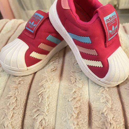 Adidas Super Star baby shoes like new