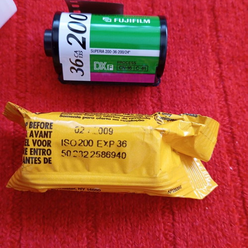 35mm film pack used with Fujifilm Superia 200 and Kodak ColorPlus