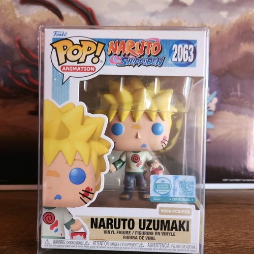 Funko Pop Naruto Uzumaki new, limited edition 9500 pcs #2063 with protector
