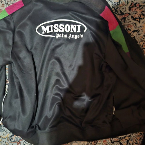 Palm Angels x Missoni Track Jacket new, black