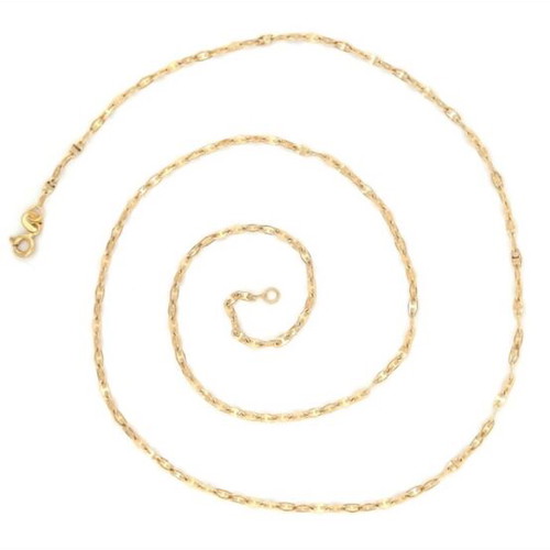 Italian Marinara Necklace 18K Yellow Gold Vieri 50cm new