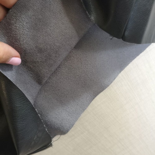 Mango Wide-Leg Leather Pants new, size M, black