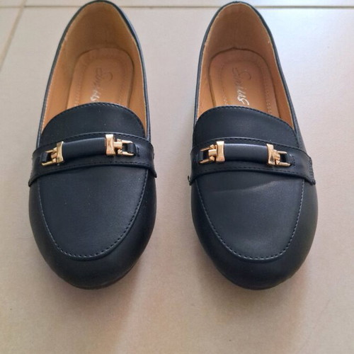 Bozikis loafers black size 37 like new