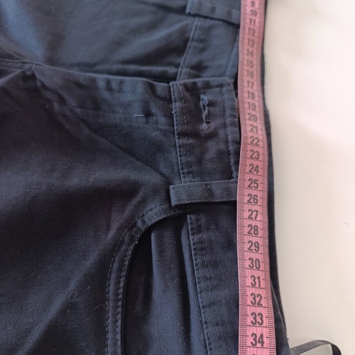 Pepe Rosa women's black crop pants