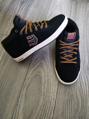 Etnies Fader Mt sneakers black and brown, new, size 35.5