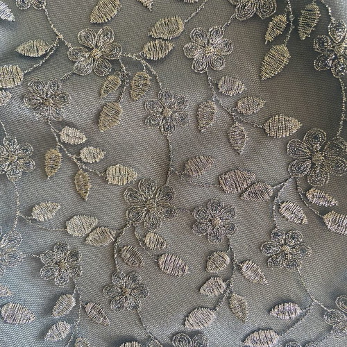 Makis Tselios Vintage Cocktail Dress XS, brown and gold lace