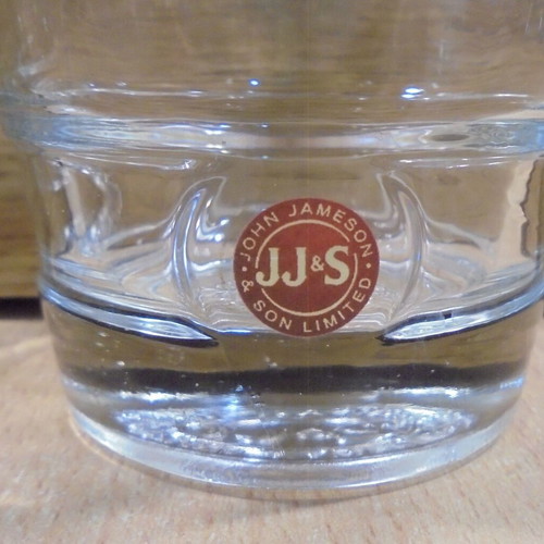 Jameson Irish Whiskey set of two promotional glasses used