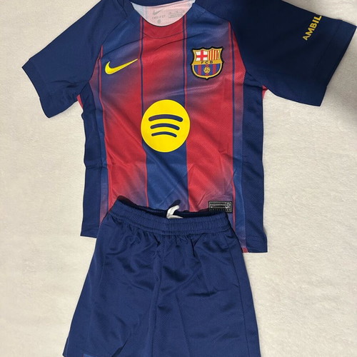 Barcelona Kids Football Set 2025-2026 Official Replica New