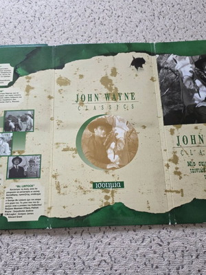 John Wayne Western six-movie collectible DVD set like new with subtitles