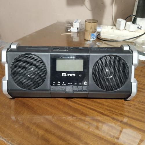 Eltra digital stereo radio with USB, TF card and clock